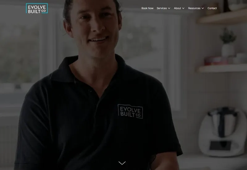 Evolve Built Co. website