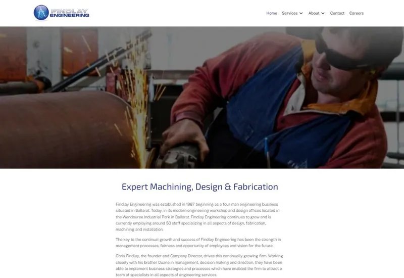 Findlay Engineering website