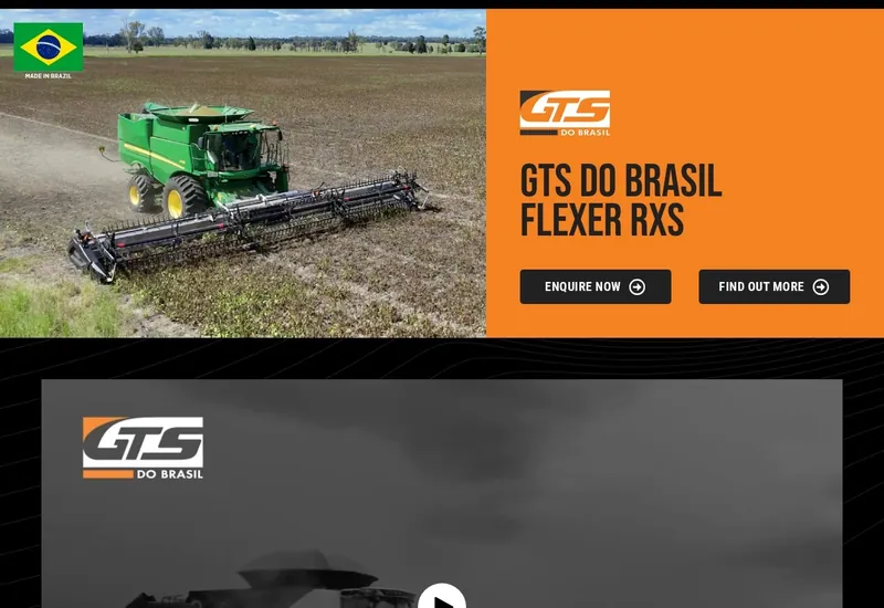 GTS Flexer landing page