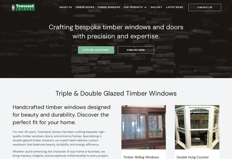 Townsend Joinery website
